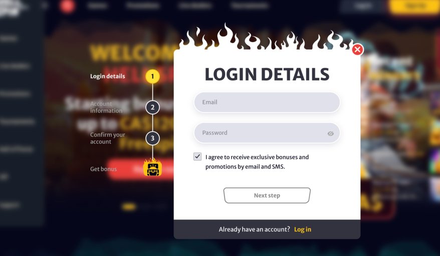 Login Details