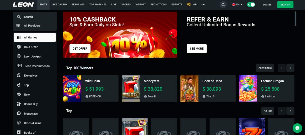 Casino en ligne Léon