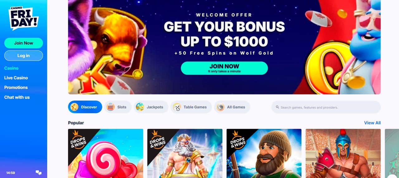 Casino en Ligne Casino Friday