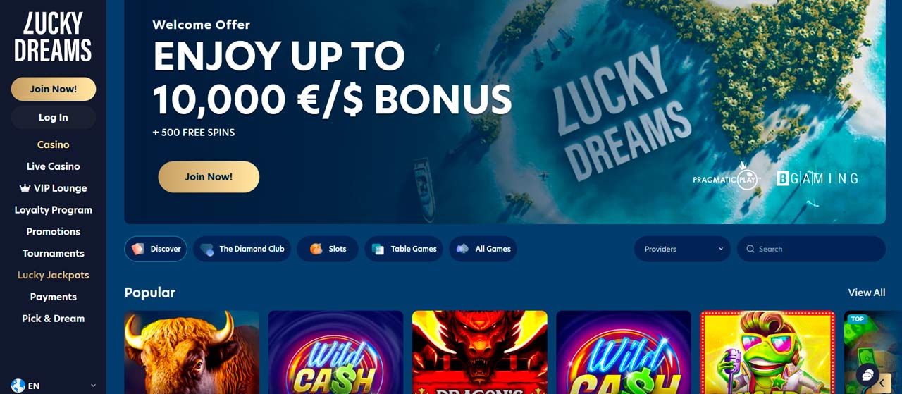 Casino en Ligne Lucky Dreams