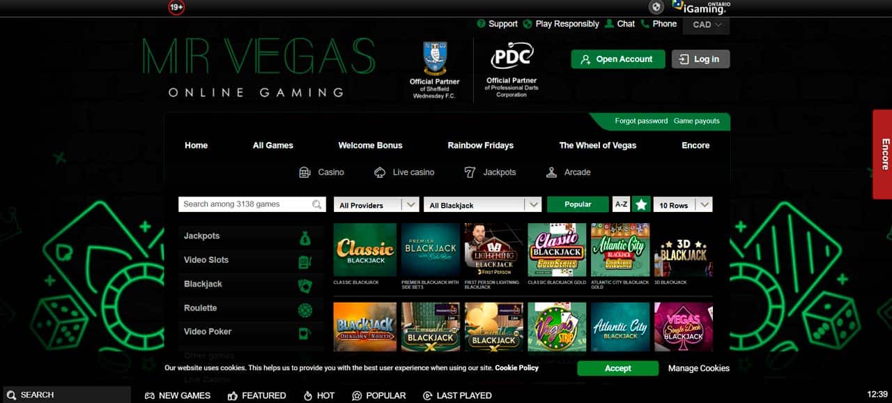 Casino en Ligne Mr Vegas