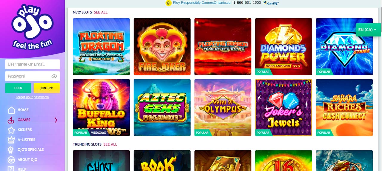 Casino en Ligne Playojo