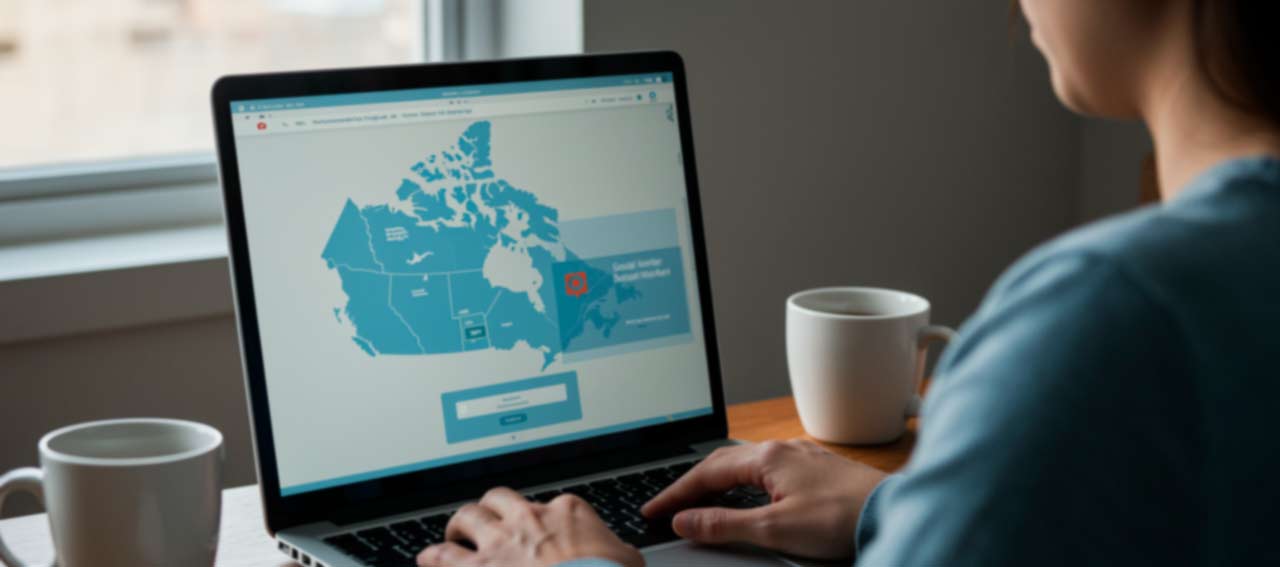 Person Searching Social Worker